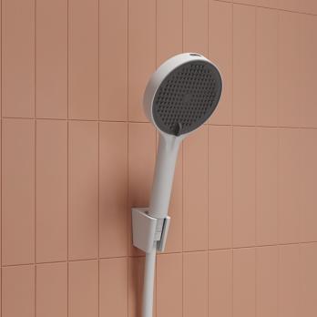 Лейка для душа IDDIS AIG4FW0i18 "Aiger" D120мм, 4 режима, БЕЛЫЙ матовый, коробка