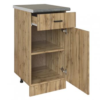 Стол разделочный 40 вотан (1 ящик) столешница бетон