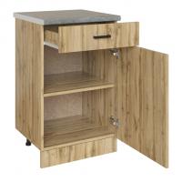 Стол разделочный 50 вотан (1 ящик) столешница бетон