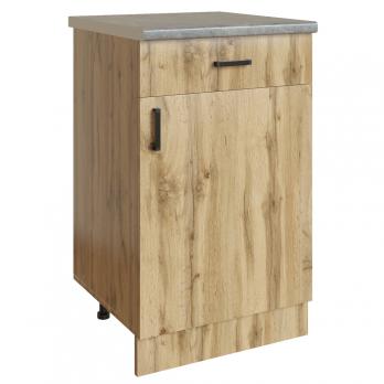 Стол разделочный 50 вотан (1 ящик) столешница бетон