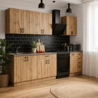 Стол разделочный 60 вотан (2 ящика) столешница бетон