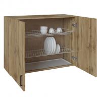 шкаф навесной кухонный с сушкой 80 вотан (2 места)