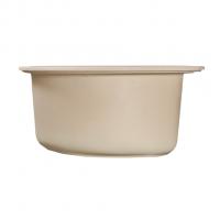 Мойкa ML-GMS101 СТАНДАРТ круглая, бежевый (328), 480 мм (глуб. чаши 190)