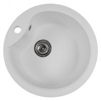 Мойкa ML-GMS101 СТАНДАРТ круглая, белый (331), 480 мм (глуб. чаши 190)