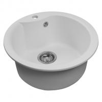 Мойкa ML-GMS101 СТАНДАРТ круглая, белый (331), 480 мм (глуб. чаши 190)