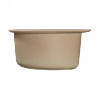 Мойкa ML-GMS101 СТАНДАРТ круглая, песочный (302), 480 мм (глуб. чаши 190)