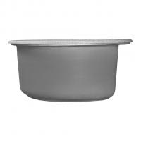 Мойкa ML-GMS101 СТАНДАРТ круглая, серый (310), 480 мм (глуб. чаши 190)
