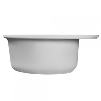 Мойкa ML-GMS102 СТАНДАРТ круглая, белый (331), 500 мм (глуб. чаши 170)