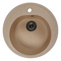 Мойкa ML-GMS102 СТАНДАРТ круглая, песочный (302), 500 мм (глуб. чаши 170)