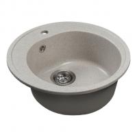 Мойкa ML-GMS102 СТАНДАРТ круглая, серый (310), 500 мм (глуб. чаши 170)