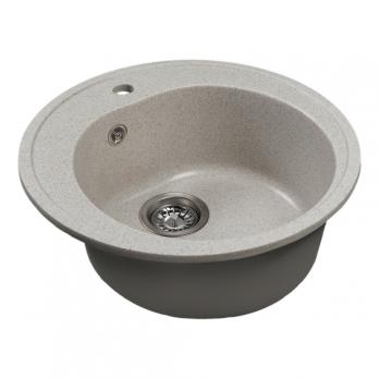 Мойкa ML-GMS102 СТАНДАРТ круглая, серый (310), 500 мм (глуб. чаши 170)