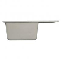 Мойка ML-GMS103 СТАНДАРТ с крылом, серый (310), 570*460*190мм