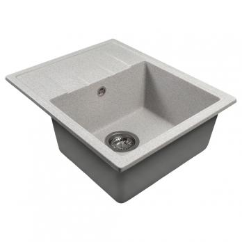 Мойка ML-GMS103 СТАНДАРТ с крылом, серый (310), 570*460*190мм