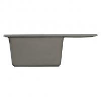 Мойка ML-GMS103 СТАНДАРТ с крылом, темно-серый (309), 570*460*190мм