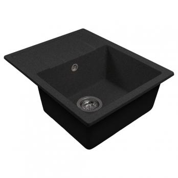 Мойка ML-GMS103 СТАНДАРТ с крылом, черный (308), 570*460*190мм