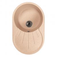 Мойка ML-GMS105 СТАНДАРТ овальная с крылом, песочный (302), 740*460*190мм