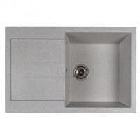 Мойка ML-GMS107 СТАНДАРТ с крылом, серый (310), 770*493*190мм