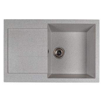 Мойка ML-GMS107 СТАНДАРТ с крылом, серый (310), 770*493*190мм