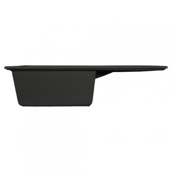 Мойка ML-GMS107 СТАНДАРТ с крылом, черный (308), 770*493*190мм