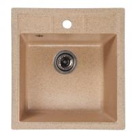 Мойка ML-GMS110 СТАНДАРТ прямоугольная, песочный (302), 497*440*175мм