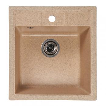 Мойка ML-GMS110 СТАНДАРТ прямоугольная, песочный (302), 497*440*175мм