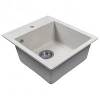 Мойка ML-GMS110 СТАНДАРТ прямоугольная, серый (310), 497*440*175мм
