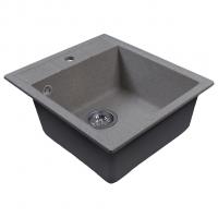 Мойка ML-GMS110 СТАНДАРТ прямоугольная, темно-серый (309), 497*440*175мм