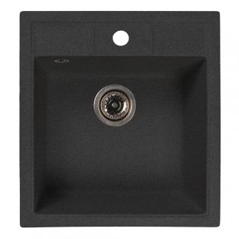 Мойка ML-GMS110 СТАНДАРТ прямоугольная, черный (308), 497*440*175мм