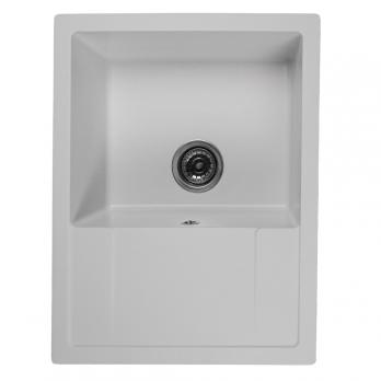 Мойка ML-GMS115 СТАНДАРТ с крылом, белый (331), 645*505*190мм