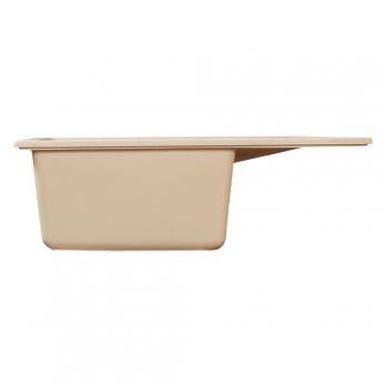 Мойка ML-GMS115 СТАНДАРТ с крылом, песочный (302), 645*505*190мм