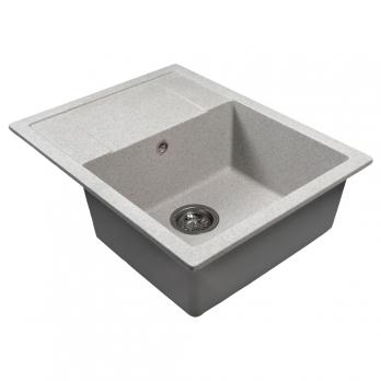 Мойка ML-GMS115 СТАНДАРТ с крылом, серый (310), 645*505*190мм