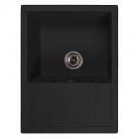 Мойка ML-GMS115 СТАНДАРТ с крылом, черный (308), 645*505*190мм