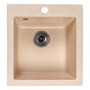 Мойка ML-GMS118 СТАНДАРТ прямоугольная, бежевый (328), 492*417*190мм