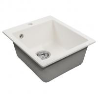 Мойка ML-GMS118 СТАНДАРТ прямоугольная, белый (331), 492*417*190мм