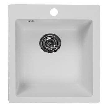 Мойка ML-GMS118 СТАНДАРТ прямоугольная, белый (331), 492*417*190мм