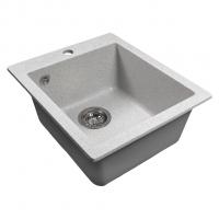 Мойка ML-GMS118 СТАНДАРТ прямоугольная, серый (310), 492*417*190мм