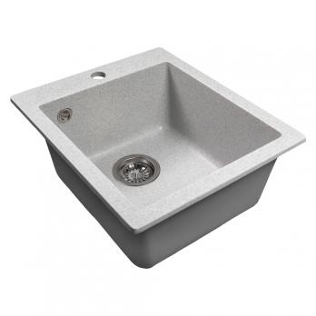Мойка ML-GMS118 СТАНДАРТ прямоугольная, серый (310), 492*417*190мм