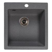 Мойка ML-GMS118 СТАНДАРТ прямоугольная, темно-серый (309), 492*417*190мм