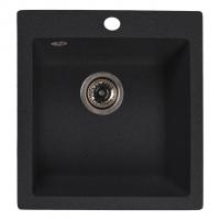 Мойка ML-GMS118 СТАНДАРТ прямоугольная, черный (308), 492*417*190мм