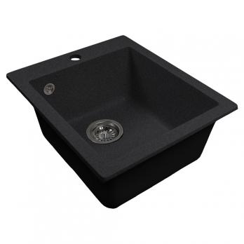Мойка ML-GMS118 СТАНДАРТ прямоугольная, черный (308), 492*417*190мм