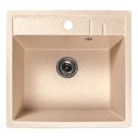 Мойка ML-GMS121 СТАНДАРТ прямоугольная, бежевый (328), 555*495*190мм