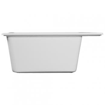 Мойка ML-GMS121 СТАНДАРТ прямоугольная, белый (331), 555*495*190мм