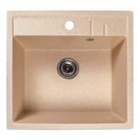 Мойка ML-GMS121 СТАНДАРТ прямоугольная, песочный (302), 555*495*190мм