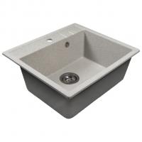 Мойка ML-GMS121 СТАНДАРТ прямоугольная, серый (310), 555*495*190мм