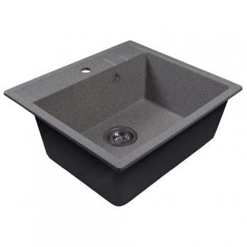 Мойка ML-GMS121 СТАНДАРТ прямоугольная, темно-серый (309), 555*495*190мм