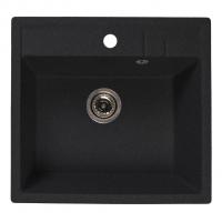 Мойка ML-GMS121 СТАНДАРТ прямоугольная, черный (308), 555*495*190мм