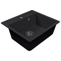 Мойка ML-GMS121 СТАНДАРТ прямоугольная, черный (308), 555*495*190мм