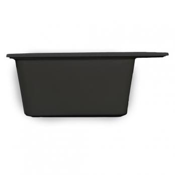 Мойка ML-GMS121 СТАНДАРТ прямоугольная, черный (308), 555*495*190мм