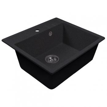 Мойка ML-GMS121 СТАНДАРТ прямоугольная, черный (308), 555*495*190мм