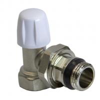 КЛАПАН настроечный со сгоном 1/2'' угловой O-ring